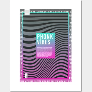 "PHONK VIBES" poster Posters and Art